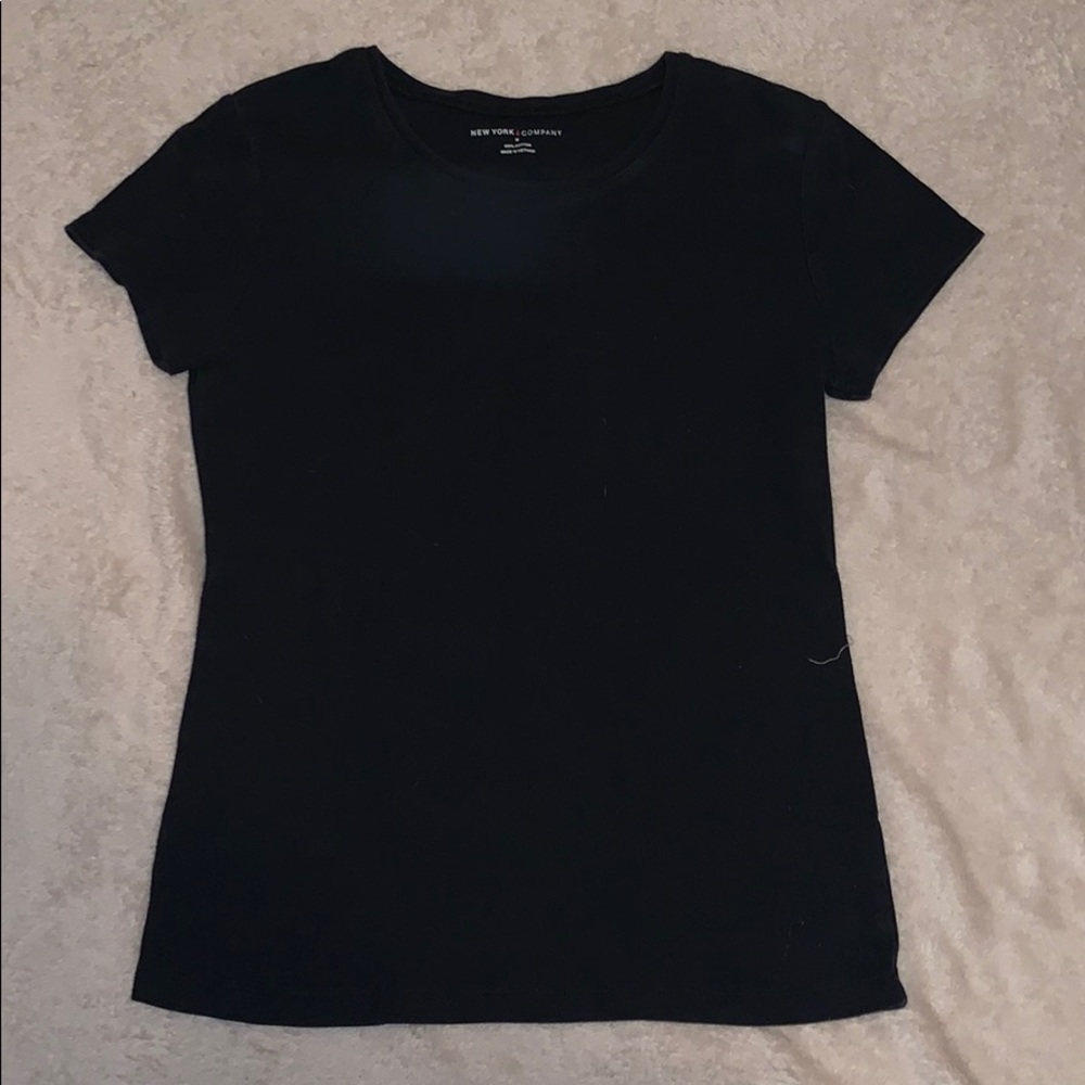 New York & Company Black tight shirt